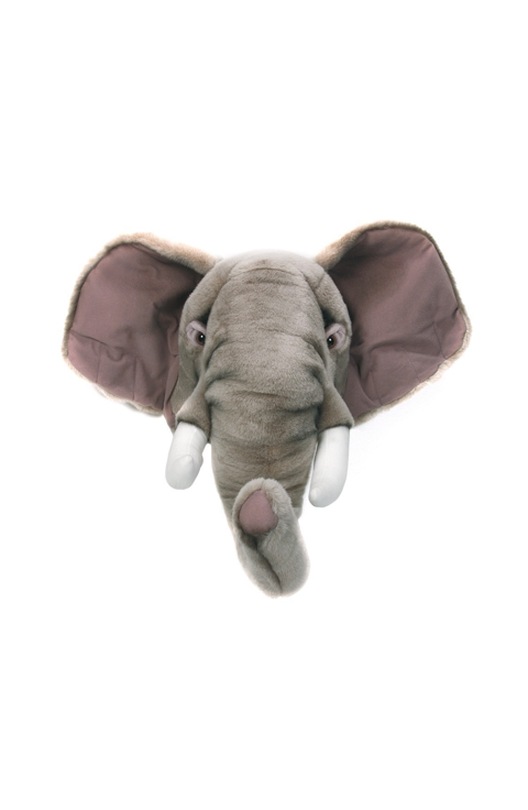 wall mounted elephant soft toy