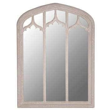 triple pane arched french mirror , wall mirror french , grey french wall mirror, window pane gothic mirror