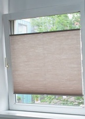 In frame blinds block out light
