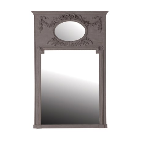 French grey wall mirror, mirrors online Ireland, large grey wall mirror, mirrors uk, mirrors dublin