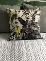 Christian Lacroix bird cushion 